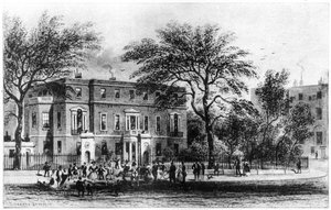 Casa de la Sra. Montagu, Portman Square, Londres, siglo XIX, 1907