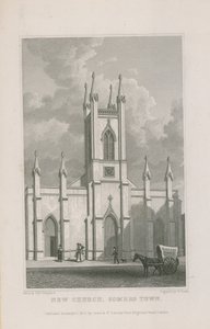 Nueva Iglesia en Somers Town de Thomas Hosmer Shepherd