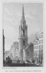 Nuevo Campanario Tron, High Street, Edimburgo de Thomas Hosmer Shepherd
