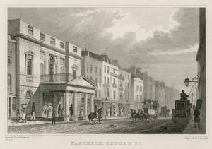 Panteón, Oxford Street, Londres de Thomas Hosmer Shepherd
