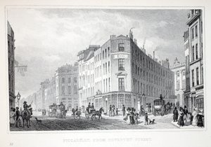 Piccadilly, desde Coventry Street, de 