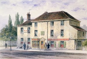Pied Bull Public House, 1848 de Thomas Hosmer Shepherd