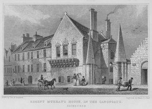 Casa de Regent Murray, en la Canongate, Edimburgo