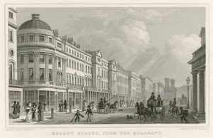 Regent Street, Londres, desde el Cuadrante