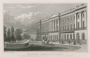 Richmond Terrace en Whitehall de Thomas Hosmer Shepherd