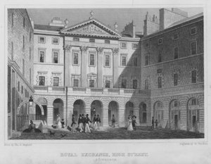 Royal Exchange, High Street, Edimburgo de Thomas Hosmer Shepherd