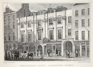 Casa Shaftesbury, Aldersgate Street, de 