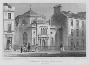 Capilla de San Jorge, York Place, Edimburgo de Thomas Hosmer Shepherd