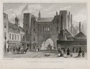 Puerta de San Juan, Clerkenwell de Thomas Hosmer Shepherd