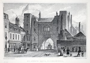 Puerta de San Juan, Clerkenwell, de 