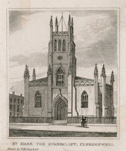 Iglesia de San Marcos, Clerkenwell de Thomas Hosmer Shepherd