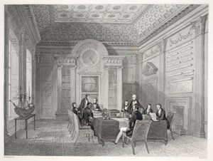 La sala de juntas del Almirantazgo, de 