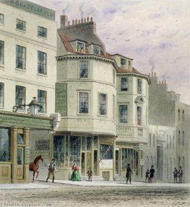 La Posada de la Cabeza de Jabalí, King Street, Westminster, 1858 de Thomas Hosmer Shepherd