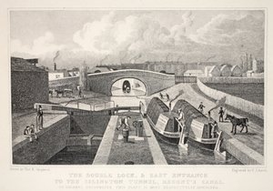 El Doble Muelle y la Entrada Este al Túnel de Islington, Regent