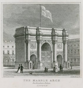 El Arco de Mármol, Palacio de Buckingham