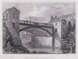 El nuevo puente, Bathwick de Thomas Hosmer Shepherd