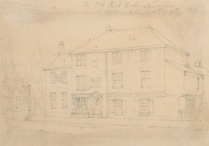 El viejo Pied Bull Inn, Islington de Thomas Hosmer Shepherd