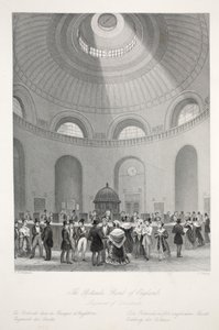 La Rotonda en el Banco de Inglaterra, de 