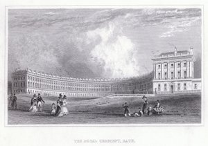 El Royal Crescent, Bath