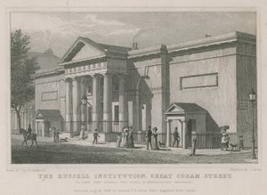 La Institución Russell, Great Coram Street, Londres de Thomas Hosmer Shepherd