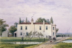 Vista de la Casa de Copenhague, 1853 de Thomas Hosmer Shepherd