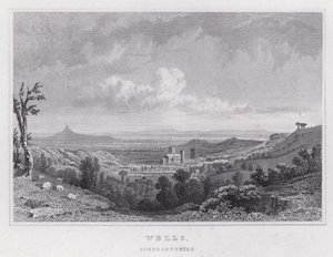 Wells, Somerset de Thomas Hosmer Shepherd