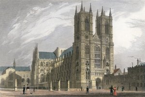 Abadía de Westminster, Frente Oeste