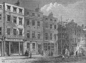 Calle Wigmore, Westminster, Londres, 1820 1878 de Thomas Hosmer Shepherd