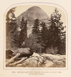 Sugar-Loaf Mountain - desde la cabecera de Little Yo-Semite Valley de Thomas Houseworth