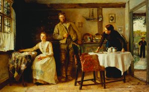 El regreso del marinero de Thomas Hovenden