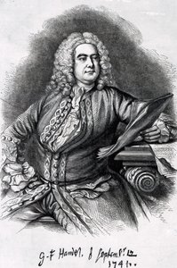 George Frederick Handel, 1749 de Thomas Hudson