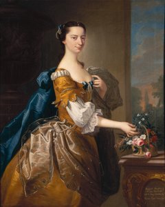 Margaret, hija de Sir George Chudleigh, casada con Henry Oxendon de Thomas Hudson