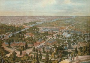 Vista aérea del Centenario, Filadelfia de Thomas Hunter