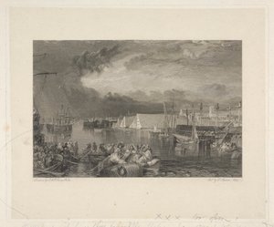 Devonport y astillero, Devonshire de Thomas Jeavons
