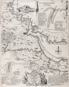 La batalla de Falkirk, 28 de enero de 1746 de Thomas Jefferys