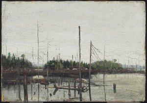 Tierra ahogada, 1912 de Tom Thomson