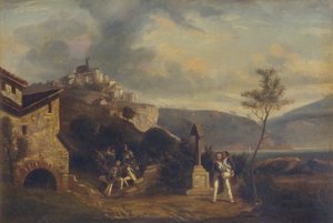 Un incidente en las guerras napoleónicas, 1830-1882 de Thomas Jones Barker