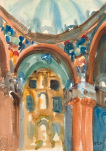 Interior de iglesia, c. 1930s