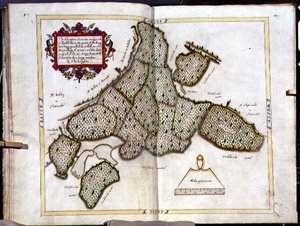 Archivo 5672 Mapa de Tingewick en Buckinghamshire