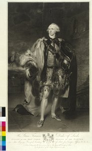 5º Duque de Leeds Osborne (grabado) de Thomas Lawrence