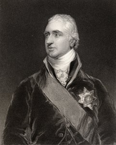 Charles Whitworth, primer conde Whitworth, grabado por Henry Robinson (fl.1827-72), de 