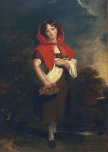 Emily Anderson: Caperucita Roja, c.1821 de Thomas Lawrence