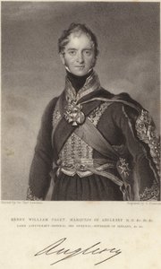Mariscal de Campo Henry Paget de Thomas Lawrence