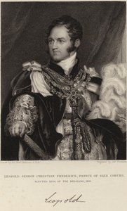Rey Leopoldo I de Bélgica de Thomas Lawrence