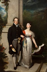 Mr and Mrs James Dunlop, c.1825 (óleo sobre lienzo) de Thomas Lawrence