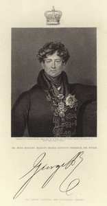 Retrato del Rey Jorge IV