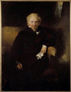 Retrato del Pintor Henri Fussli (o Fuseli) (1741-1825). Pintura de Sir Thomas Lawrence (1769-1830)