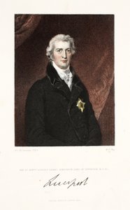 El Muy Honorable Robert Banks Jenkinson, Conde de Liverpool, K.G. y C., pub. 1830