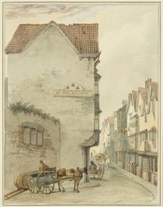 Back Street, mirando al sur de Thomas Leeson the Elder Rowbotham