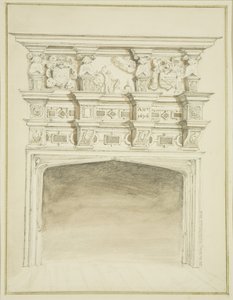 Chimenea en 49 Broad Quay de Thomas Leeson the Elder Rowbotham